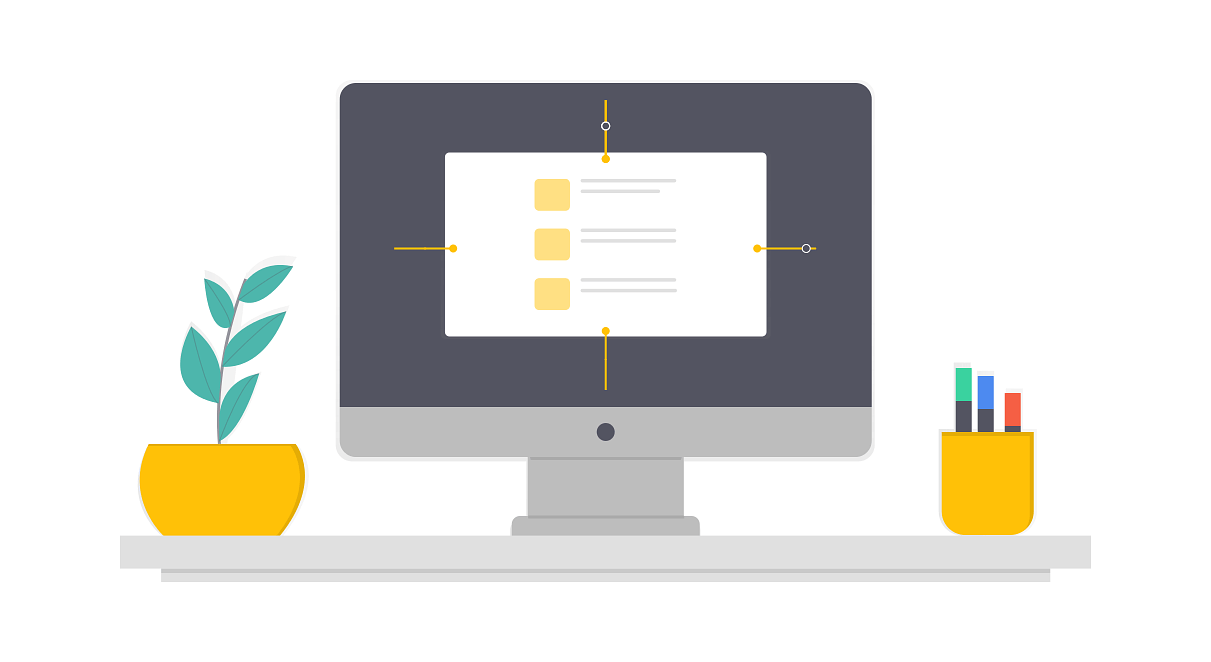 online website content graphic