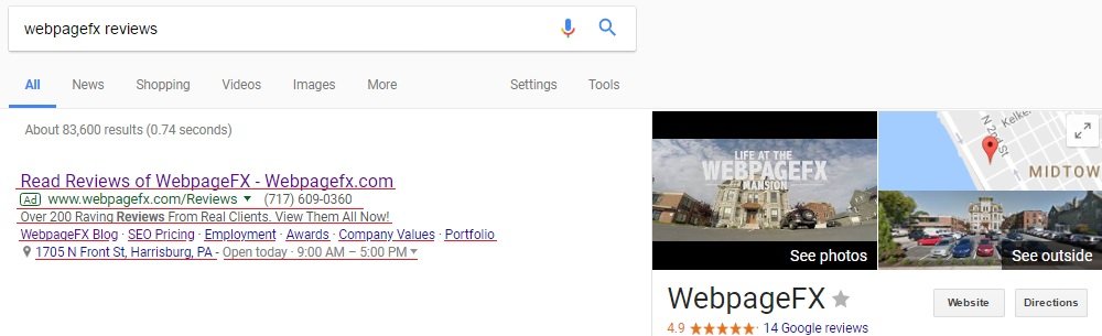 Parts of a PPC Ad