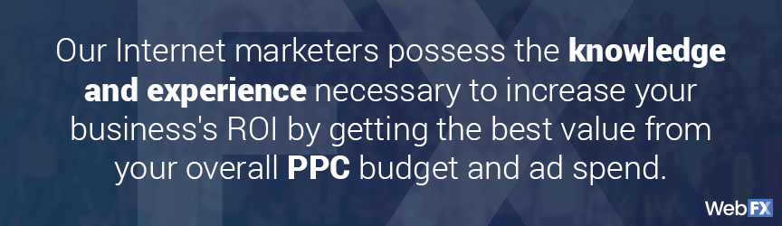 our marketers possess knowledge and experience