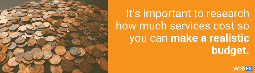 consider a realistic budget
