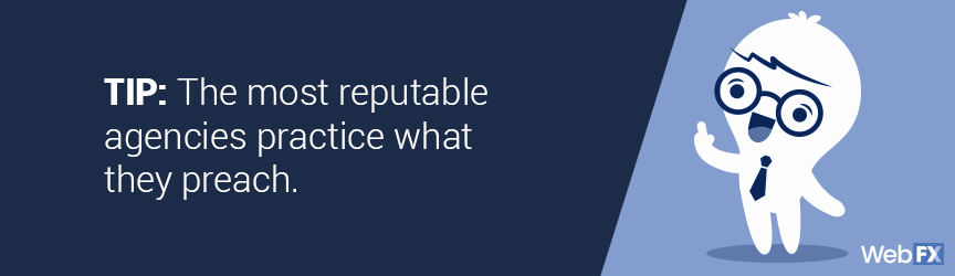 the most reputable agencies