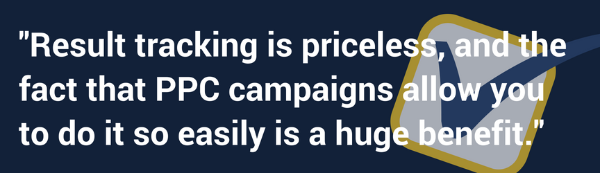 result tracking with ppc