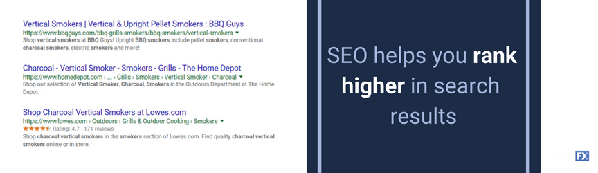 An example of SEO digital marketing services
