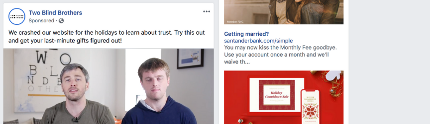 example of social media ad