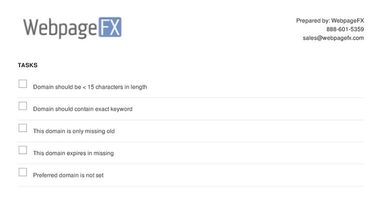 SEO tasks