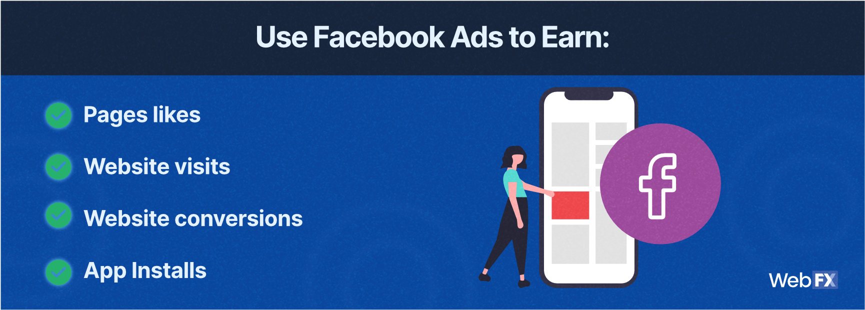 A list of Facebook advertising goals