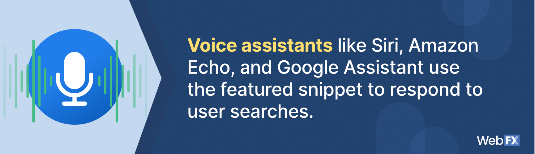 An example of a voice search result