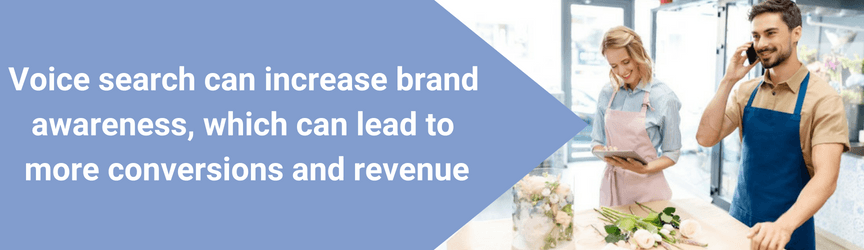 The effects of voice search increasing brand awareness