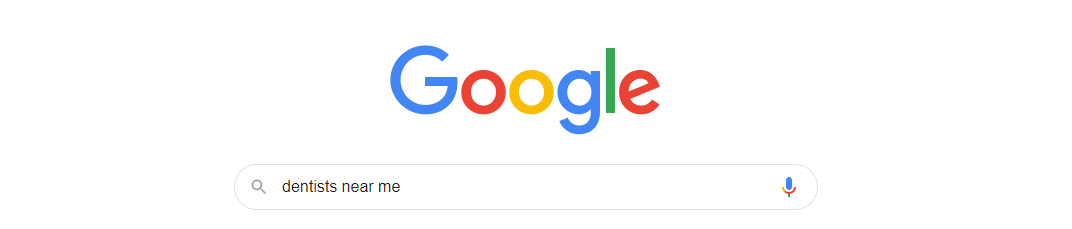 Google search for dentists near me