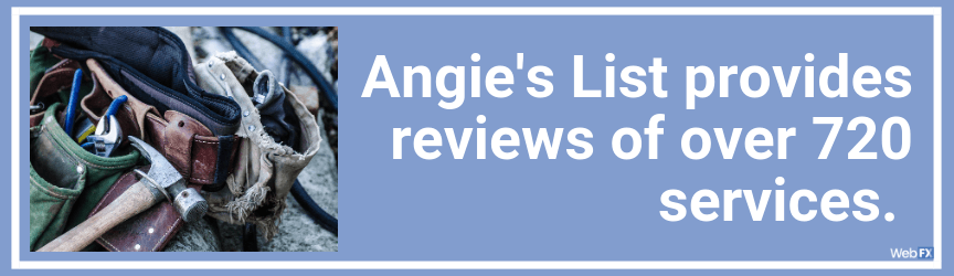angies list rates over 720 services
