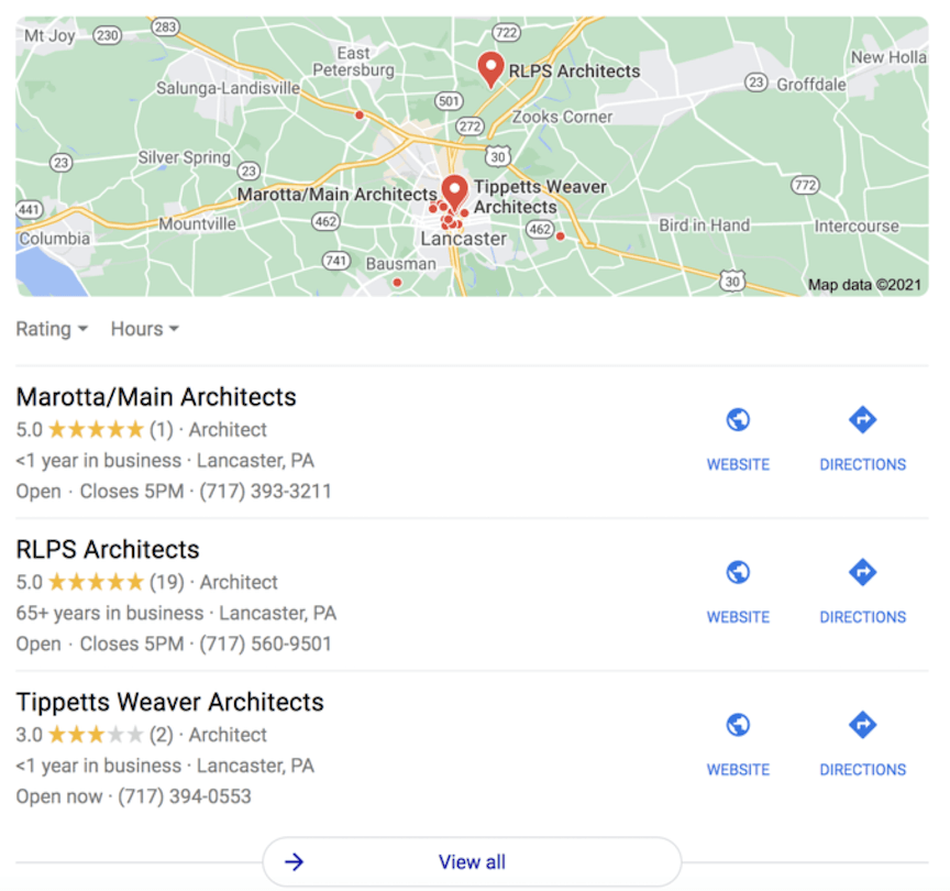 local 3-pack for architects