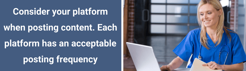 The best practices for posting content on social media