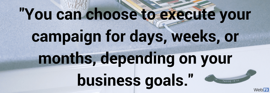 depending on your business goals