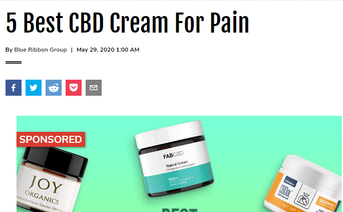 cbd cream header