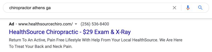 chiro ppc