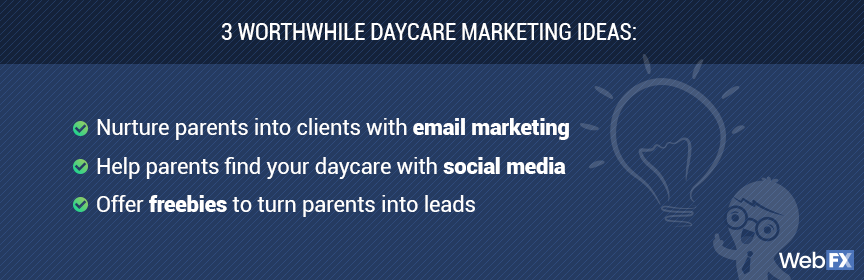 Daycare marketing ideas