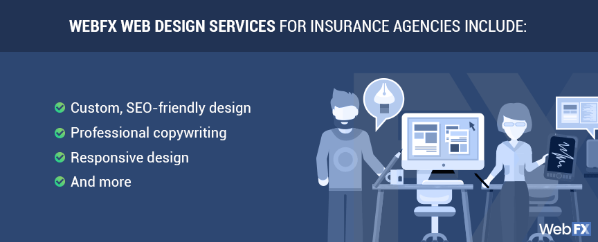 Web design services for insurance agencies