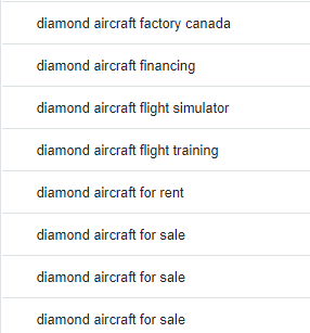 diamond aircraft