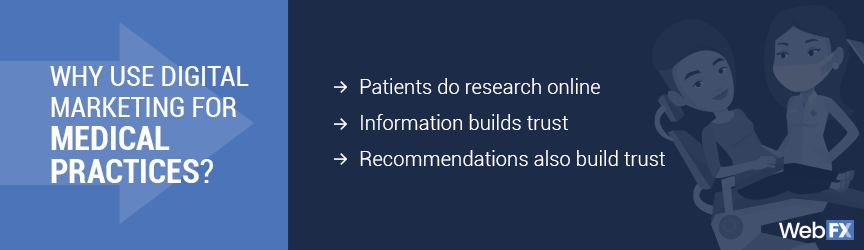 Why use digital marketing for medical practices