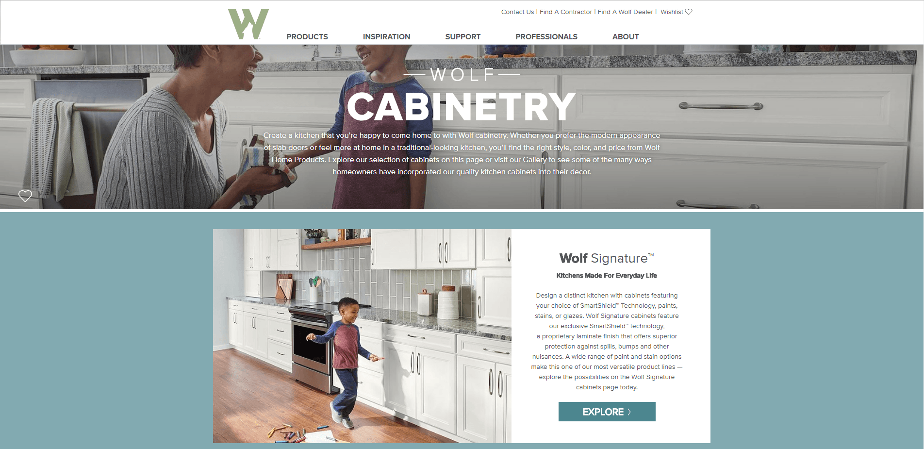 An example of how to include branding in web design