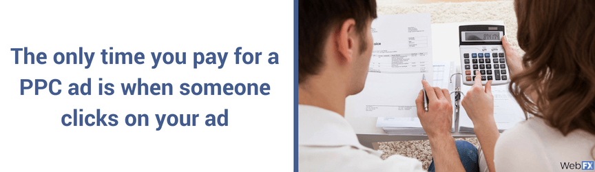 The flexible budget of pay-per-click advertisements