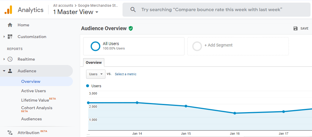 google analytics tracking