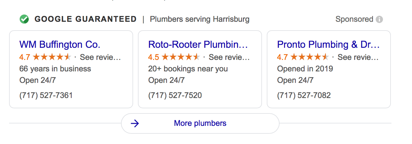 lsa for plumbers