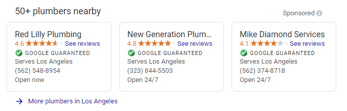 google local services ads