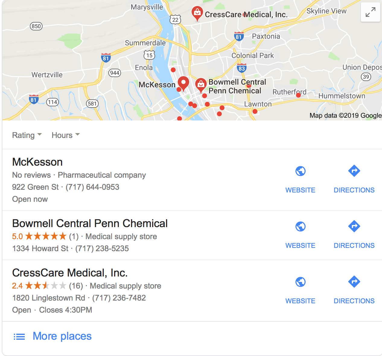 gmb listings example