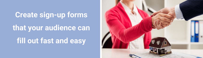 The best practices for real estate lead generation forms