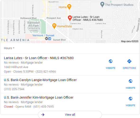 local listing