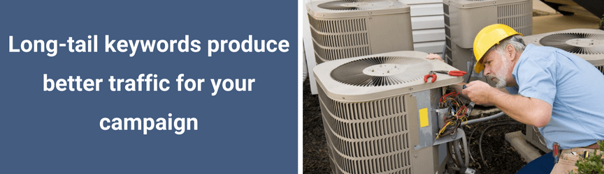 The value of long-tail keywords in SEO campaigns for HVAC companies