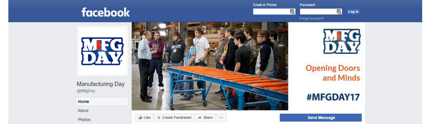 manufacturing day facebook page