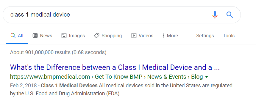 Medical device marketing content marketing example