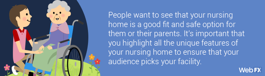 Nursing home marketing idea