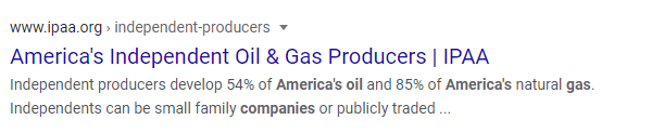 oil and gas seo