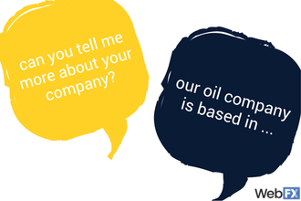 conversation about oil company