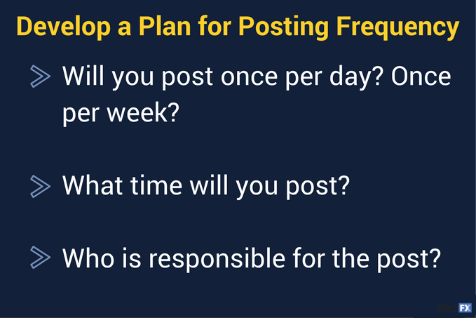 consider these questions to determine how often you should post on social media
