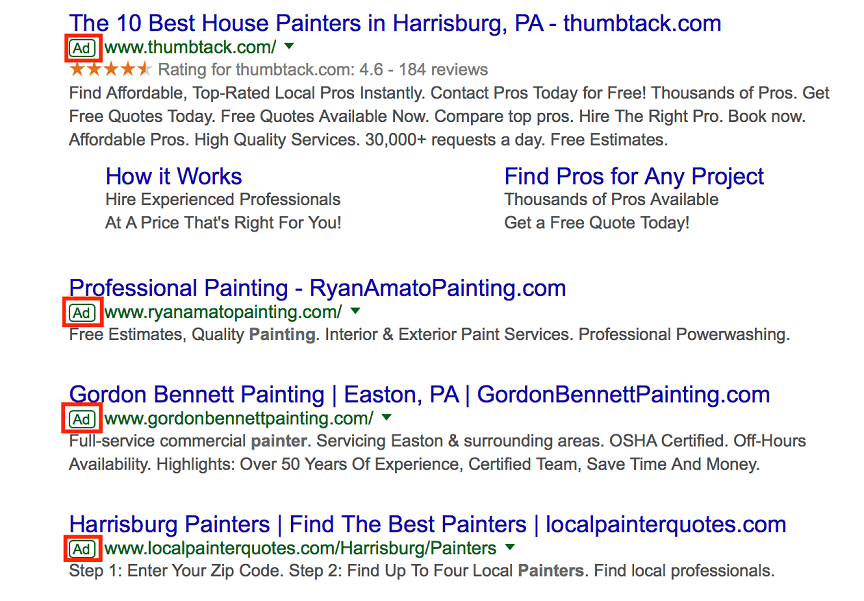 Digital Marketing for Painters