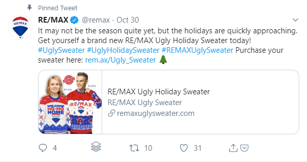 Tweet from RE/MAX