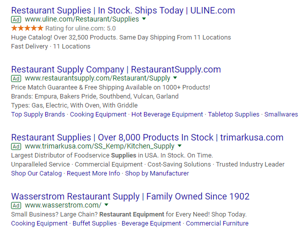 Digital Marketing for Restaurant Supply