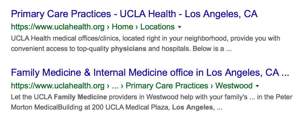 seo medical offices