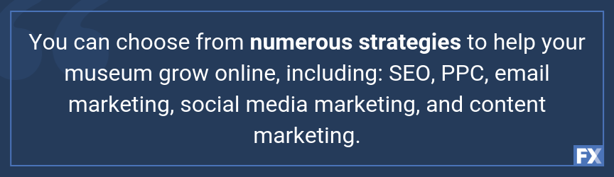 marketing strategies for museums