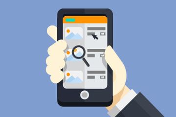using mobile
