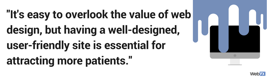 value of web design