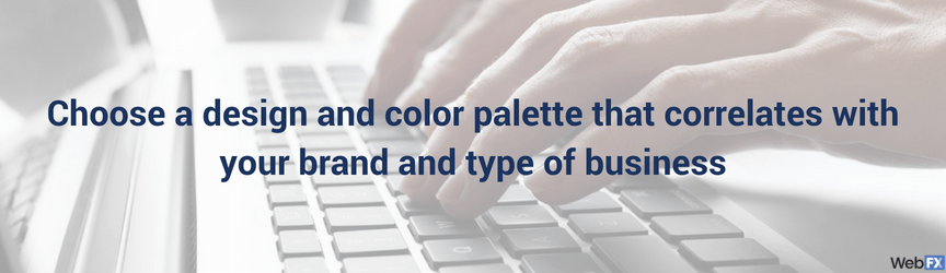 Features to include in a web design for a local business