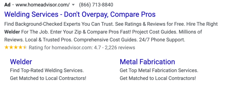 welding westchestrer ppc ad