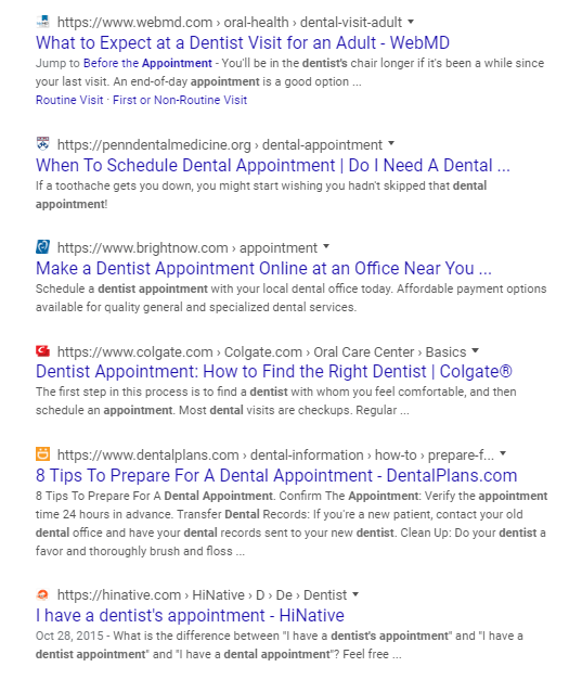 what to expect at the denitist