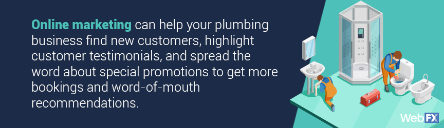 online marketing for plumbers