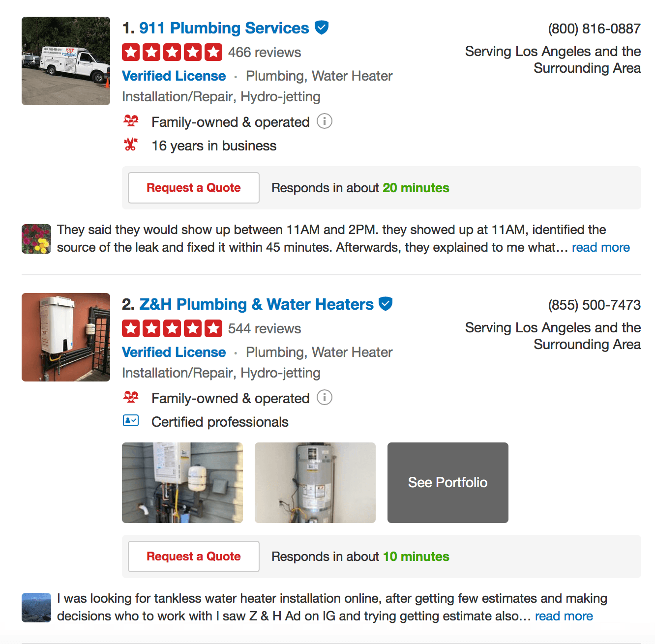 yelp review example